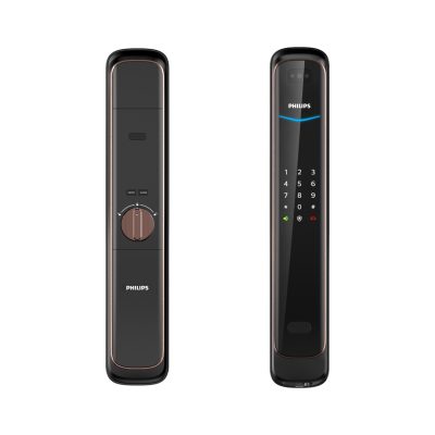 Khóa Philips DDL702 8hws màu đồng đỏ