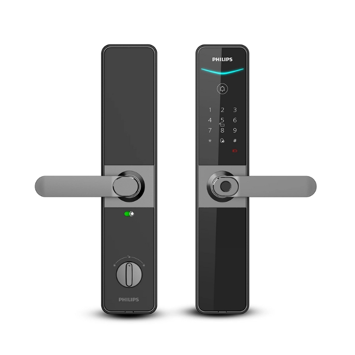Khóa cửa vân tay điều khiển từ xa Philips DDL610-5HBS