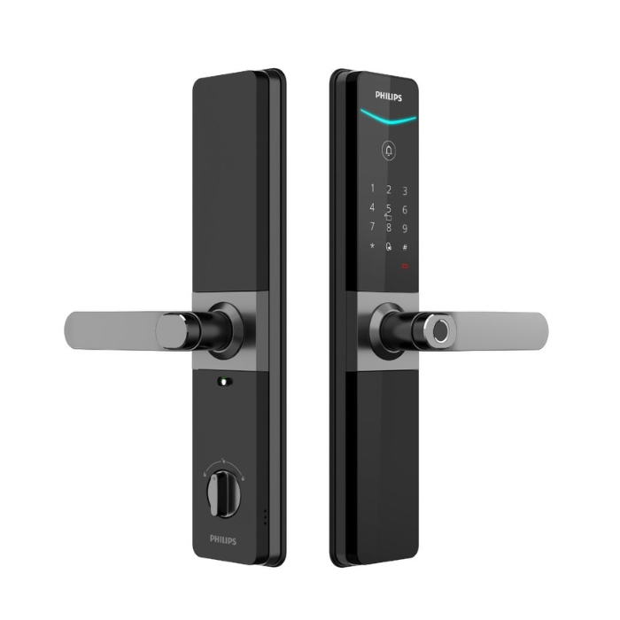 Khóa cửa vân tay điều khiển từ xa Philips DDL610-5HBS - Ảnh 2